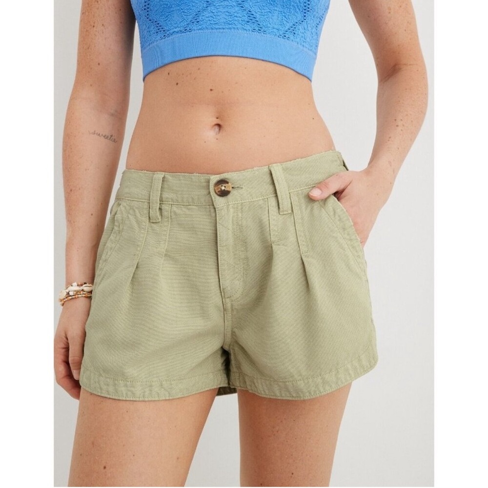 Aerie Pleated Utility Shorts